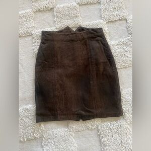 J AMES LEATHER skirt size 12